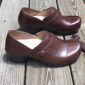Dansko Leather Clogs